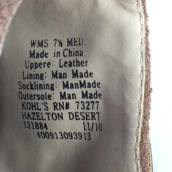 Dana Buchman Womens Brown Suede Mules High Heel Clogs Size 7.5 - Picture 7 of 7